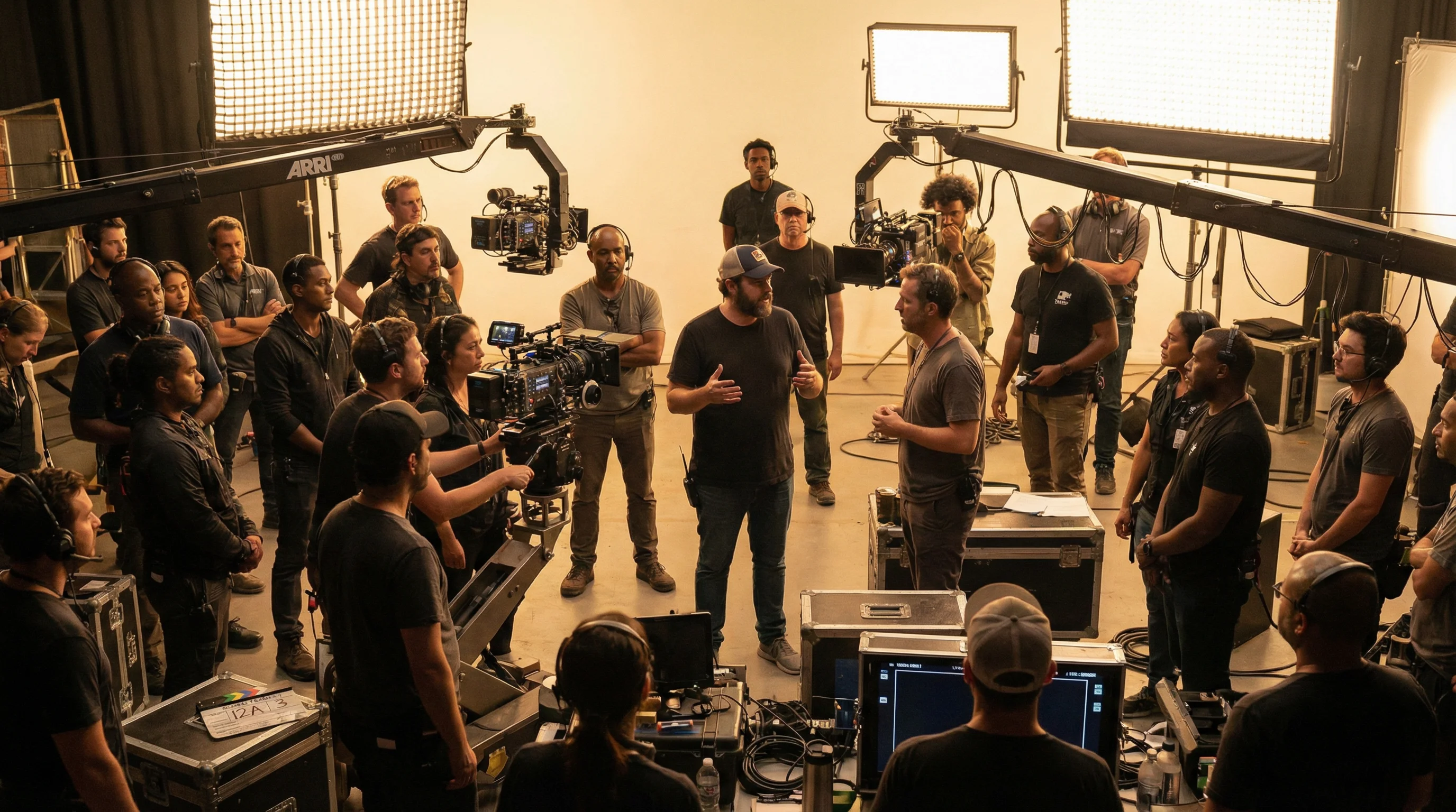 黄色仓库传媒国际合作拍摄现场